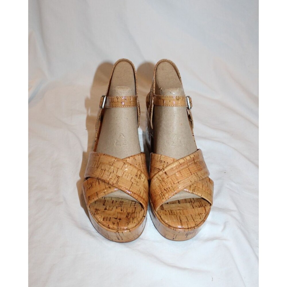 Korks Women's Calda Platform Comfort Sandals Light Tan NEW SZ 8 - Picture 5 of 7